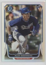 2014 Bowman Chrome Refractor 331/500 Alex Guerrero #19 c7w