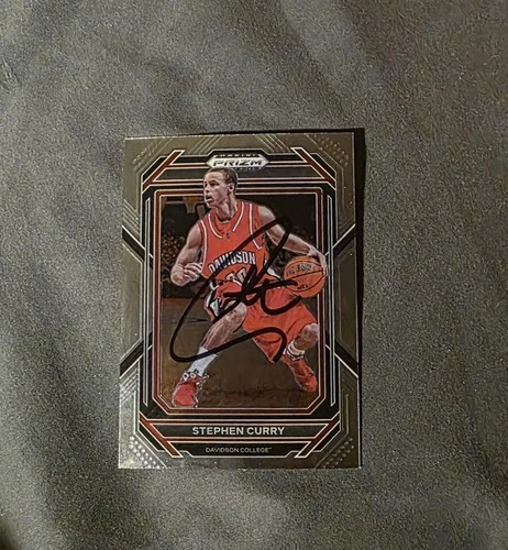 Stephen Curry Autograph In Person 2023-24 Prizm Draft Picks