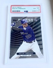 NOLAN ARENADO 2013 TOPPS FINEST #37 PSA 8 NM-MT Rookie 