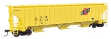 HO Scale - WALTHERS 910-49034 CHICAGO  NORTH WESTERN 3-Bay Covered Hopper Car