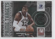 2009-10 Donruss Elite Prime Targets Green OJ Mayo #12 0c0