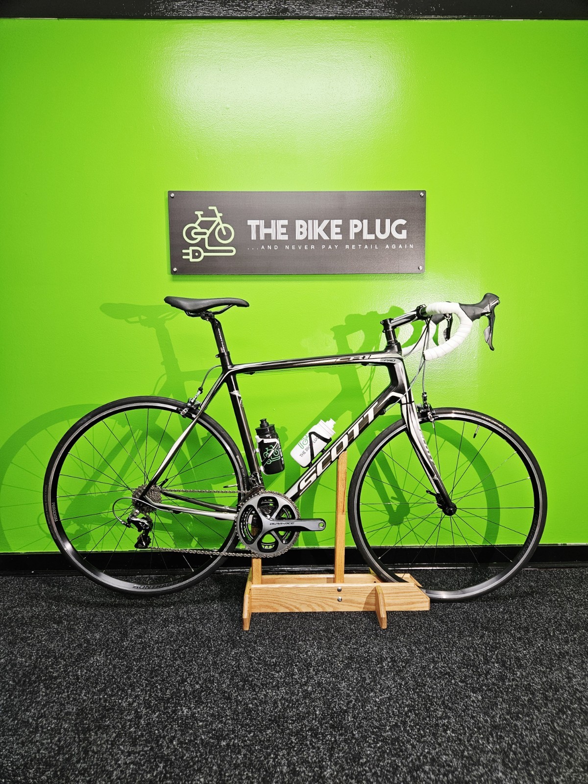 2014 Scott CR1 Pro Shimano Dura-Ace 11x2 Size 58cm XL Carbon Road Bike