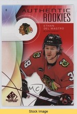 2024-25 Upper Deck SP Game Used Authentic Rookies Red Ethan Del Mastro READ 18bi