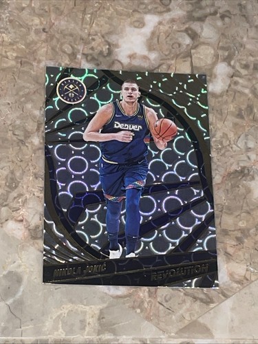 2021-22 Panini Revolution Nikola Jokic Groove Refractor Parallel SSP #90 Nugget - Picture 5 of 9