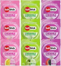 SaltStick Electrolyte FastChews - 90 Count Sunshine Variety Pack of Resealable C
