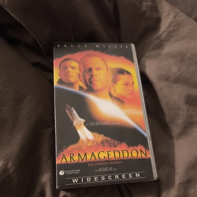 VHS   Armageddon   Das jüngste Gericht  - Video Kassette Sammlerstück Vintage