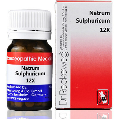 Dr. Reckeweg Natrum Sulphuricum 12X (20g)  + FREE DELIVERY USA