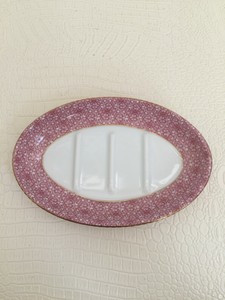 Pip Studio Amsterdam Soap Dish Bathroom Porcelain Spring To Life Pink Gold New Ebay