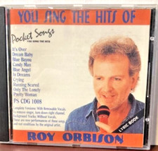 Roy Orbison Karaoke Pocket Songs CDG 1008 His Biggest Hits