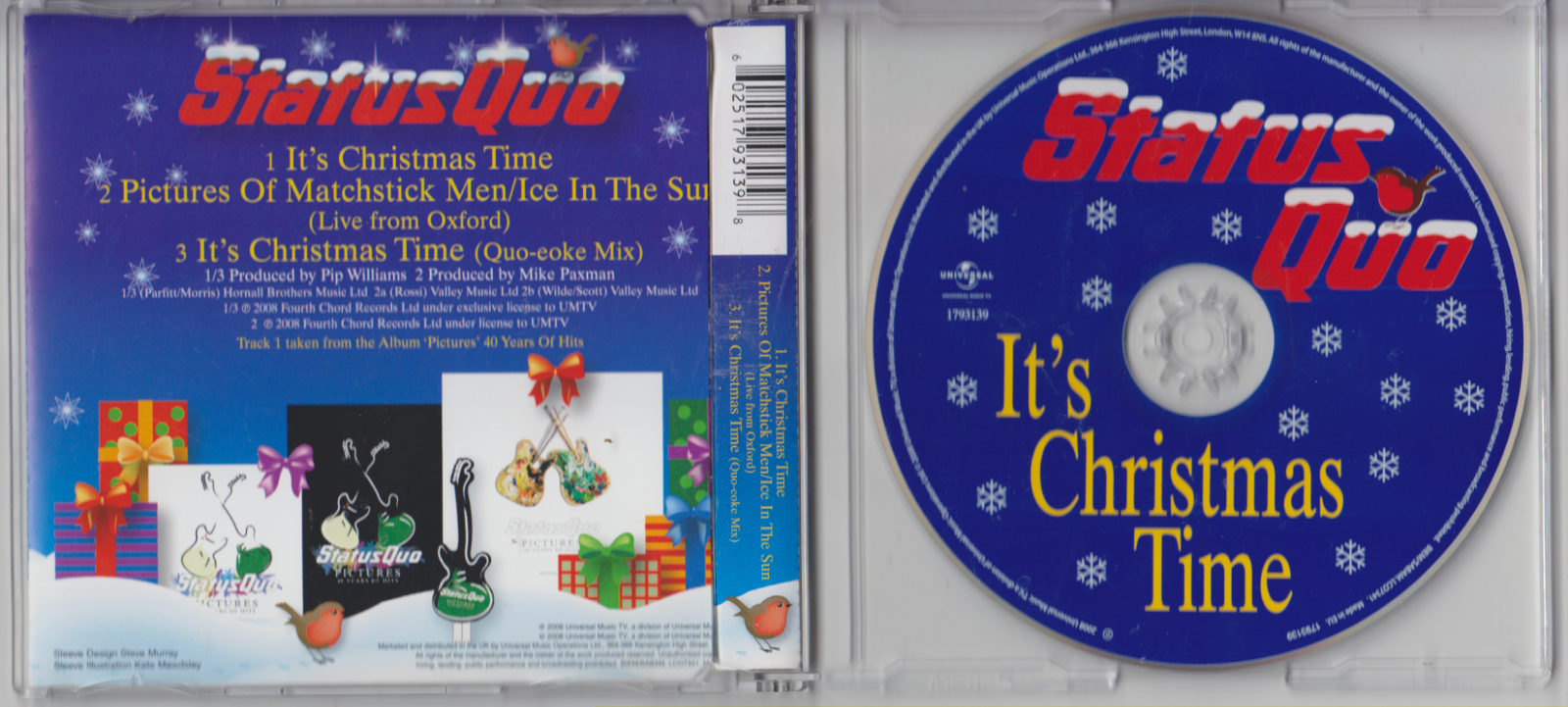 It's Christmas Time by Status Quo (CD, 2008) for sale online eBay
