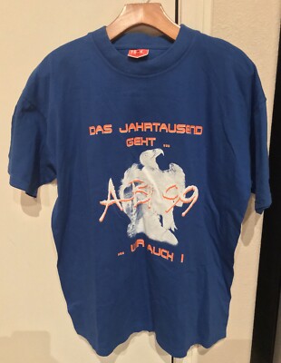 VINTAGE EUC 90 s Joachim Spieth Abi  99 T-shirt Size XL