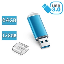 64/128GB USB3.0 Flash Drive Memory Stick Storage Thumb Drive U Disk for TV/Car
