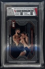 2021 Panini Prizm UFC Horizontal Khabib Nurmagomedov #181 HGA 9.5