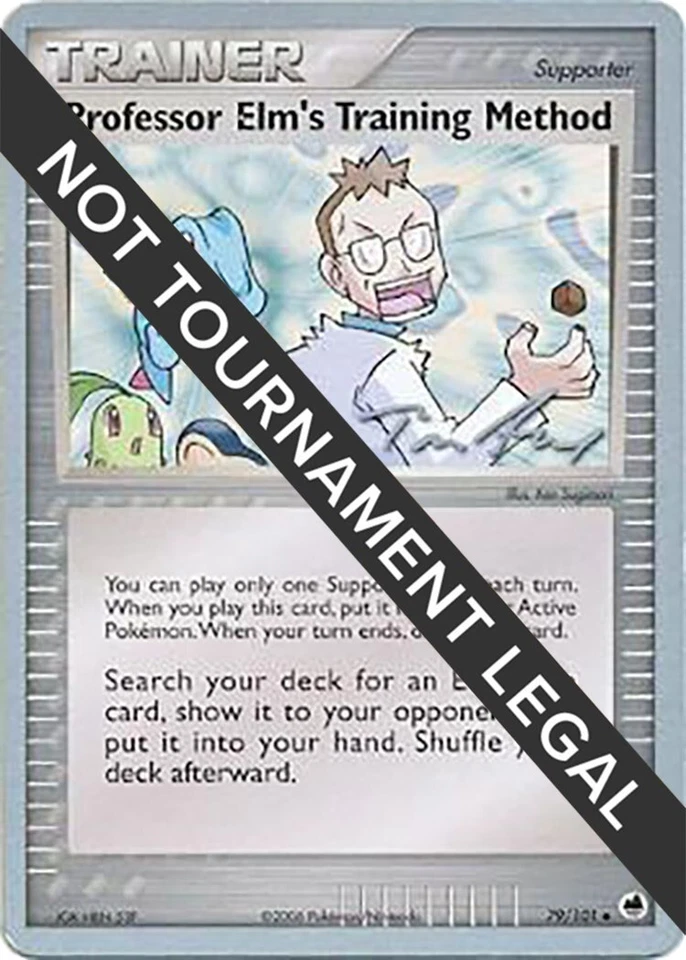 Professor Elm's Training Method 79/101 World Championship Decks