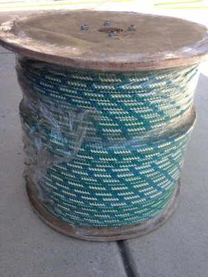 TUBBS 1/2" x 600' Arborist tree climbing rope 16 strand braided *MUST READ DESCRIPTION