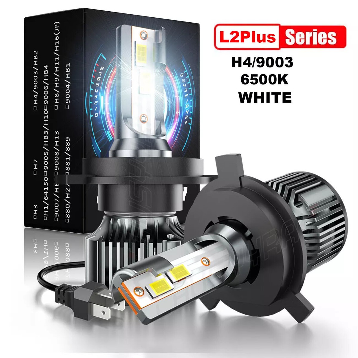 For Toyota 4Runner 1996-2002 LED Headlight Kit H4 9003 White High