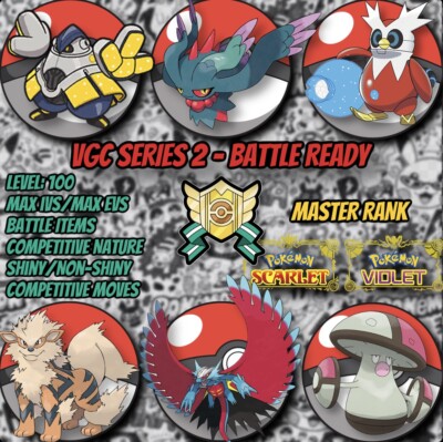  VGC SERIES 2 - COMPETITIVE TEAM DOUBLES Master Rank -Pokémon Scarlet and Violet