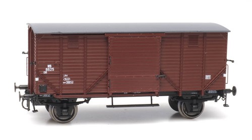 Artitec 20.218.10 - 1:87: Güterwagen CHD 5 m ohne Bremse, braun, NS 8525 | Zustand: Neu