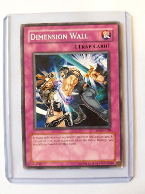 Dimensionsmauer CP06-EN020 Common YU-GI-OH Karte Englisch LP
