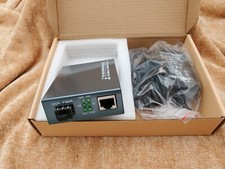 Fiber Optical Media Converter 10/100/1000Base-TX to GE SFP No SFP Included