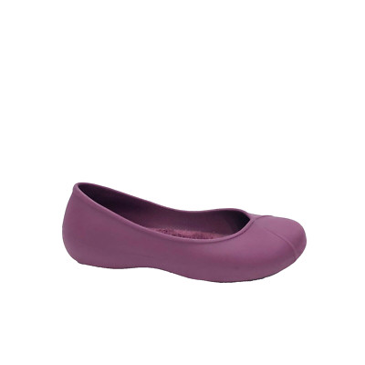 Crocs Dual Comfort Women's Fur Insole Slip On Ballet  Flats Pink Size 8 ($)