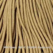 550 Paracord Desert Tan Mil Spec (Type III MIL-C-5040H) 10 FT USA MADE