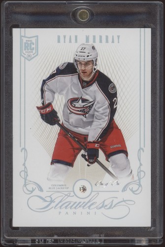 2013 Flawless Hockey #52 - Ryan Murray - One of One Authentic Diamond - Picture 2 of 3