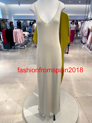 slim fit dress slacks Zara Knit Maxi Dress