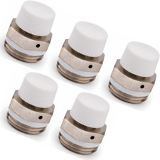 Schläfer - 5 Valvole Sfiato Radiatore 1/2" (20,9mm) Spurgo Termosifone Manuale