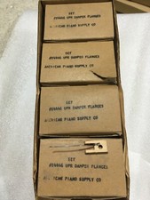 NOS Piano repair parts, damper flanges