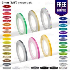 18 Pin Stripe Car Model Pinstriping Decal Self Adhesive Tape Vinyl Sticker 3mm