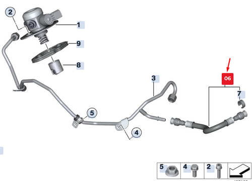 Tuyau De Retour De Carburant Pour BMW X3 X5 X6 - Réf OEM 13537823399, En Plastique, Installation Facile - 11