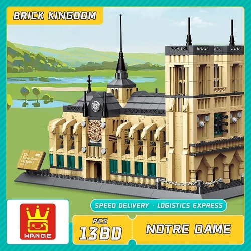 Wange Bloque de Construcción Juguetes Arquitectura Mundial Ladrillos Modelo para Adultos o Niños - Imagen 334 de 872