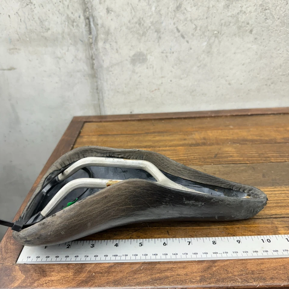 Sillín de asiento vintage Cinelli Única Nitor Unicanitor Brevattata Milano Italia Foto 4 de 4