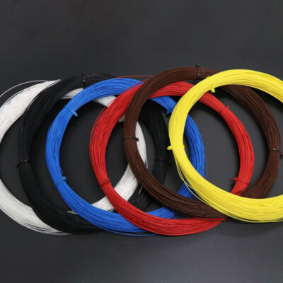 PTFE Cable Wire 2~10mm² Silver-plated Copper Wire Electronic Audio Signal Wire