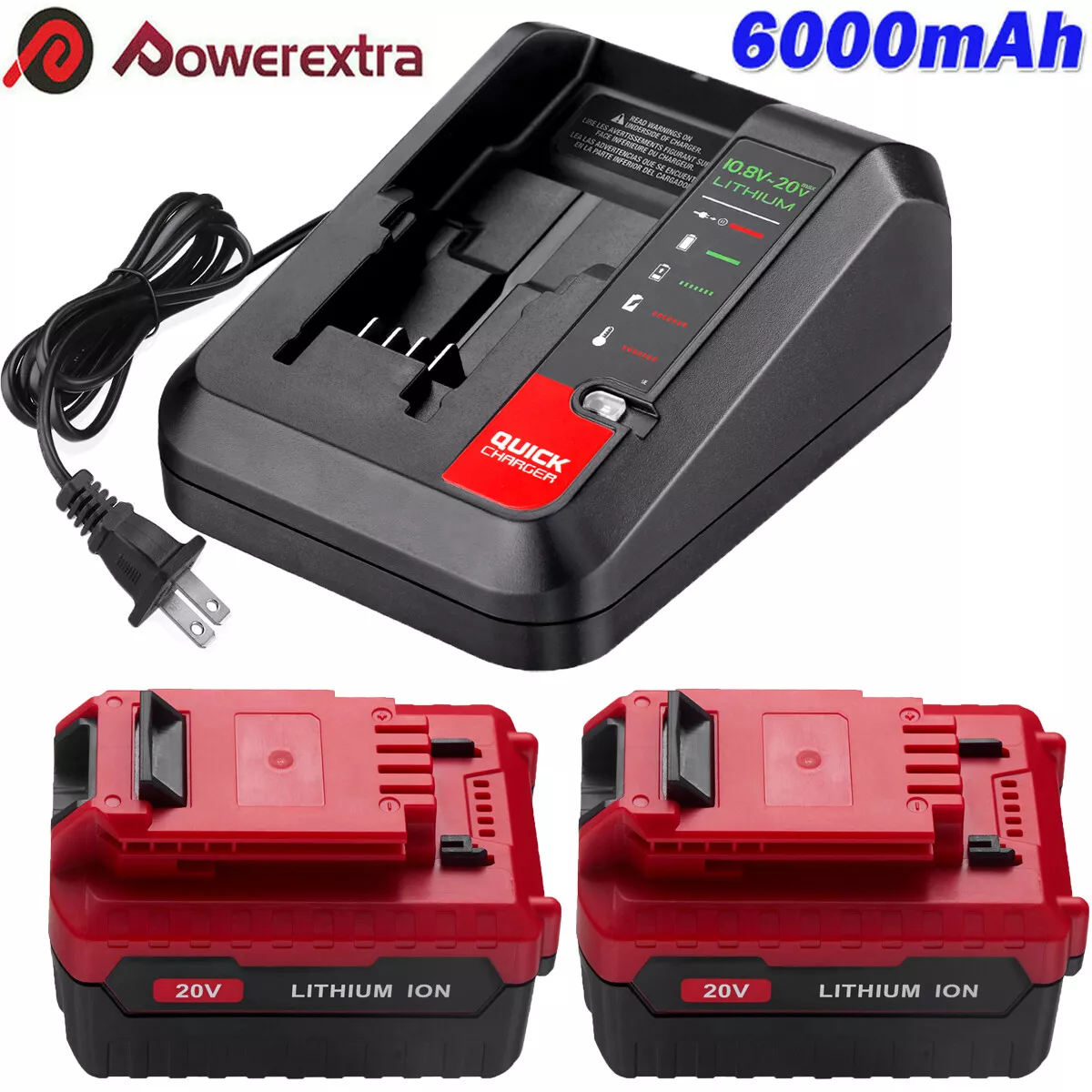 20V Lithium-Ion Battery Charger