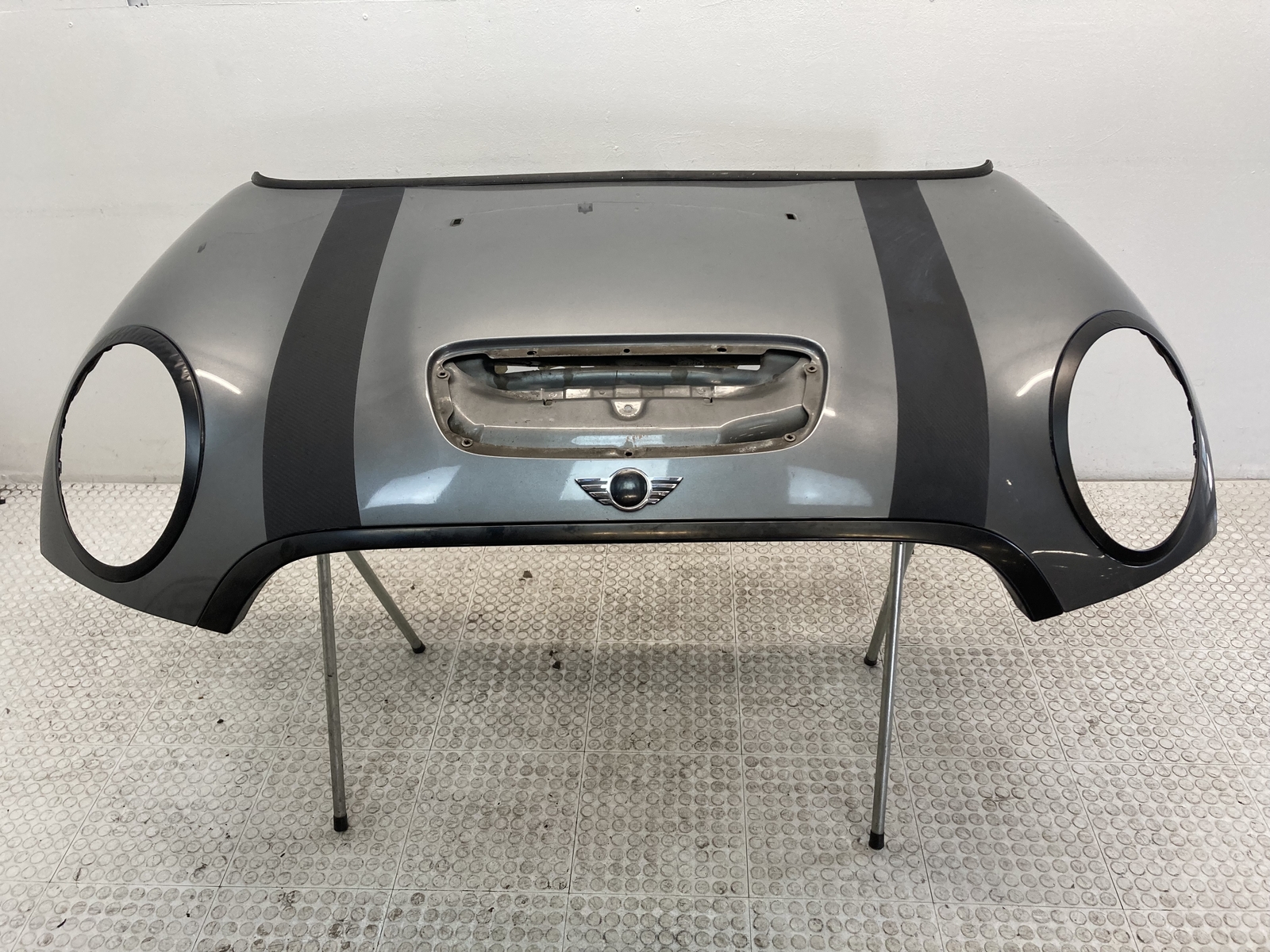 41617318365 07-15 Mini Cooper S JCW Gen 2 OEM Hood Horizon Blue 