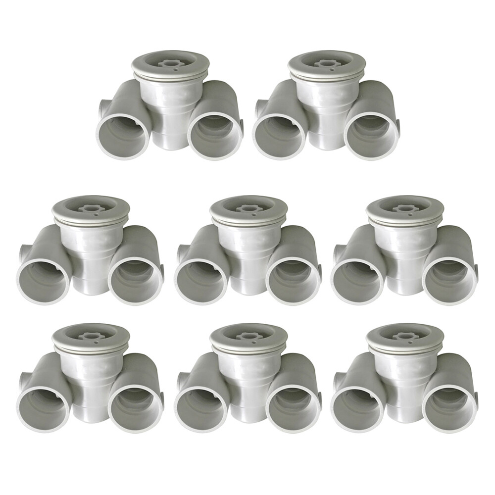 8 Stück 100% nagelneu Pool Massagedüse Schwimmbad Massage Jet Spa River Jet 48mm