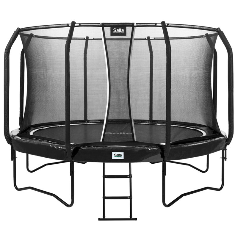 Salta Trampolin First Class Black 305 cm mit sicherheitsnetz und leiter komplett
