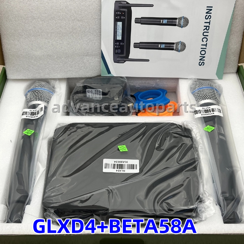 2 Micros Sans Fil Shure GLXD4 + BETA58A - Neufs En Pack Exclusif