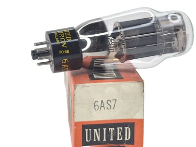 United Electronic Tube 6AS7 NOS NIB Vacuum Tube | eBay