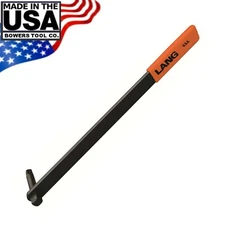 Lang Drain Plug Wrench 3/8" and 1/2" Drive Square 15" Length Made in USA 1418