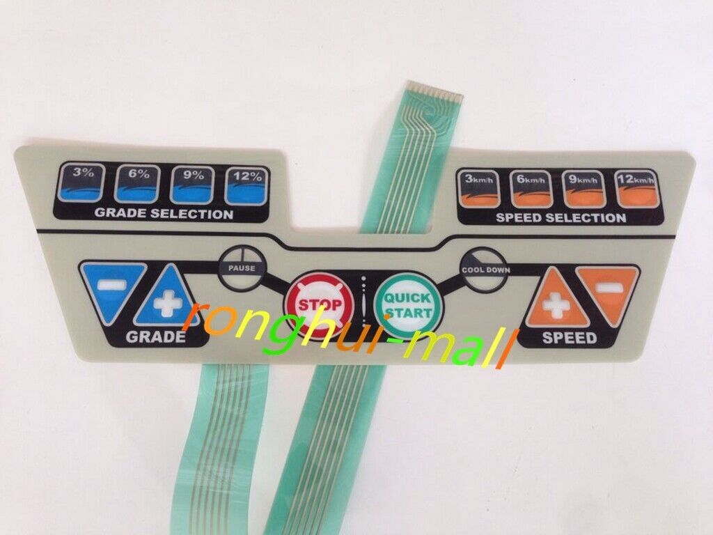 1 Pc. STEX-X6 8020T 8016 8023 Treadmill Button Panel Film | eBay Australia