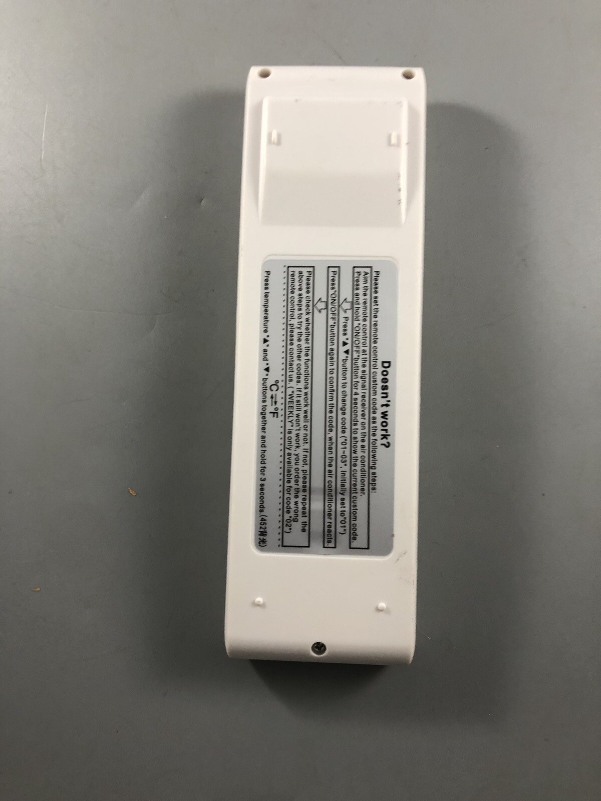 Daikin AC Remote Control OEM-D4.3 | eBay