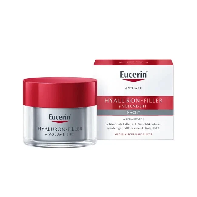Eucerin Hyaluron-Filler+Volume-Lift Nachtpflege, 50 ml, PZN 02398780