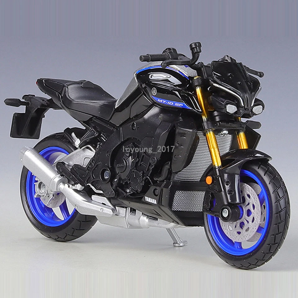 1:18 2023 Yamaha MT-10 SP Motorcycle Model Diecast Boys Toys for Kids Gifts - Image 3 of 4
