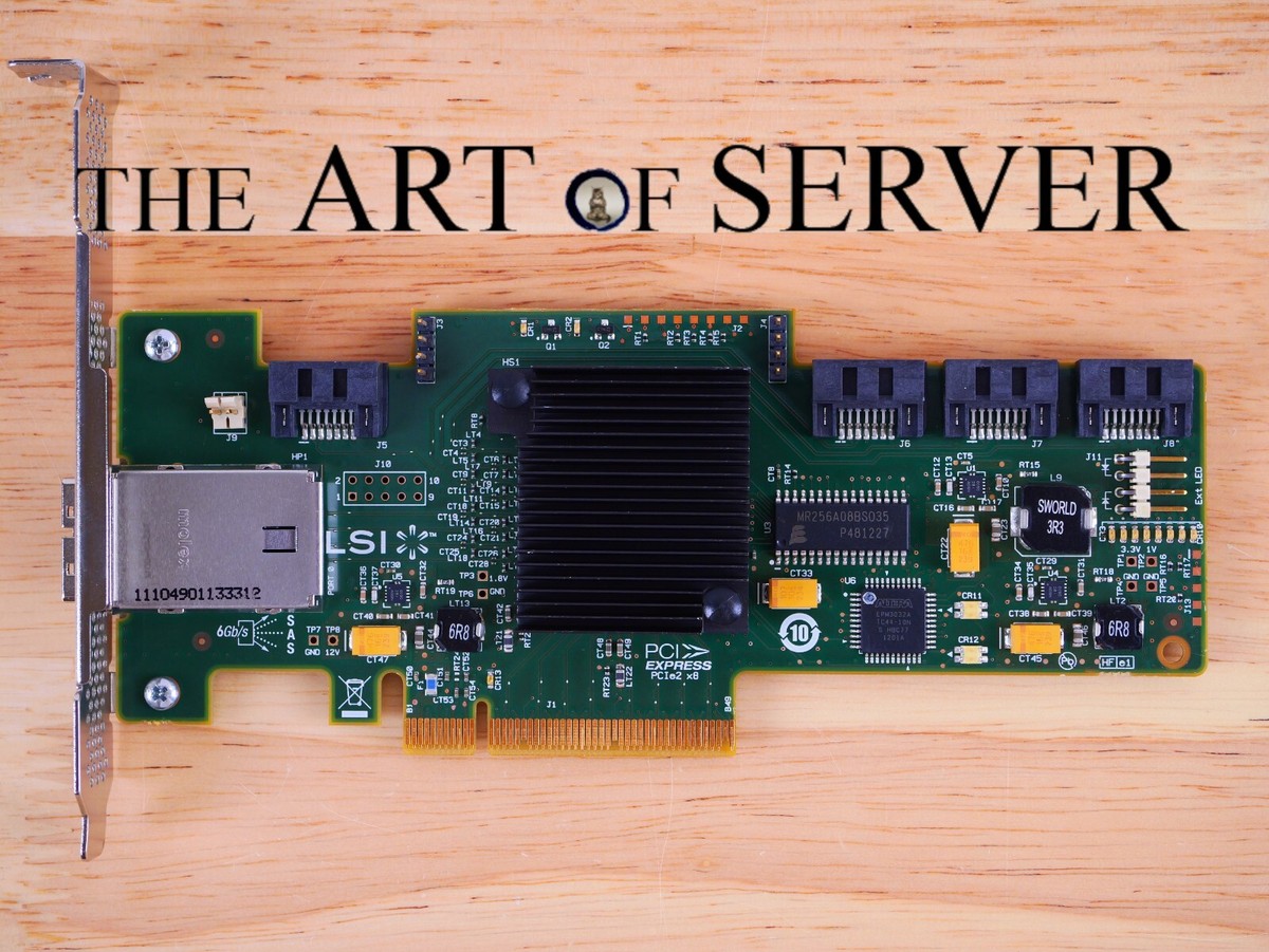Genuine LSI 9212-4i4e 6Gbps SAS HBA P20 IT Mode ZFS FreeNAS unRAID