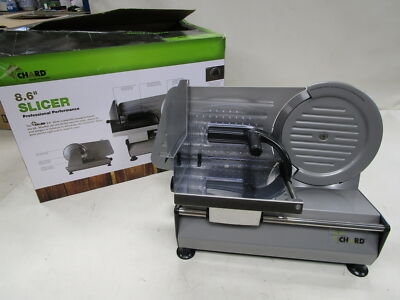 CHARD HEAVY DUTY 8.6'' ELECTRIC FOOD SLICER FS-860 PROFESSIONAL PERFORMANCE