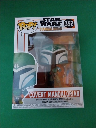 Funko Pop! Star Wars: The Mandalorian - Finns (Covert Mandalorian) - Figura In Vinile Da Collezione 9,5 Cm - Regalo Ufficiale Per Fan - 4