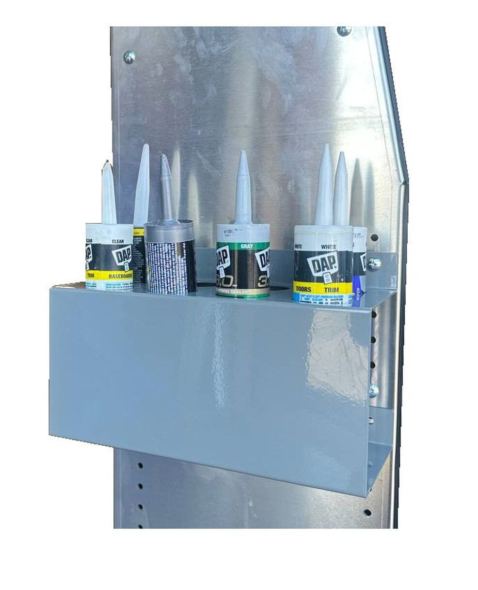 8 Caulk Tube / Silicone Tube Van Storage, 8 Silicone Tubes Van Garage Organizer